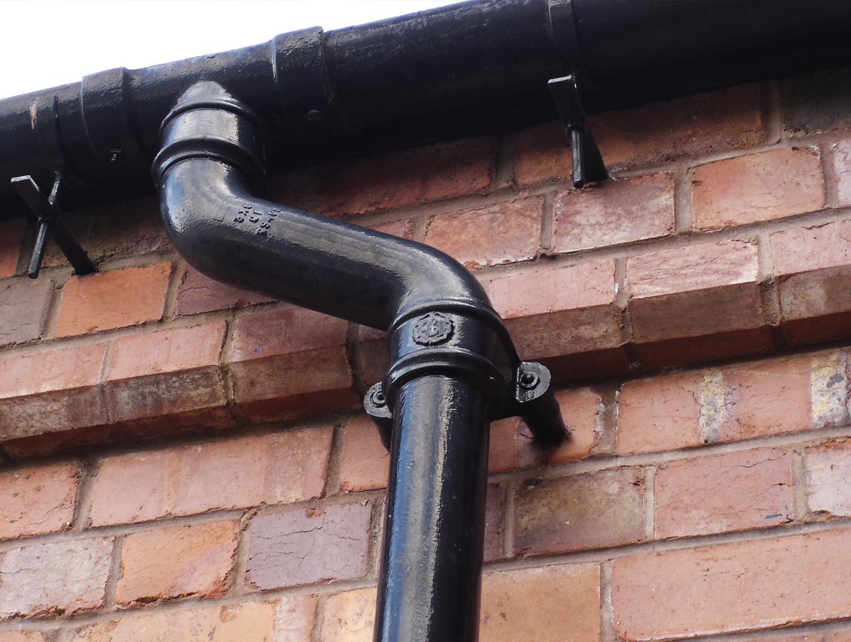 Classical cast iron rainwater products from Hambaker Pipelines Rainwater